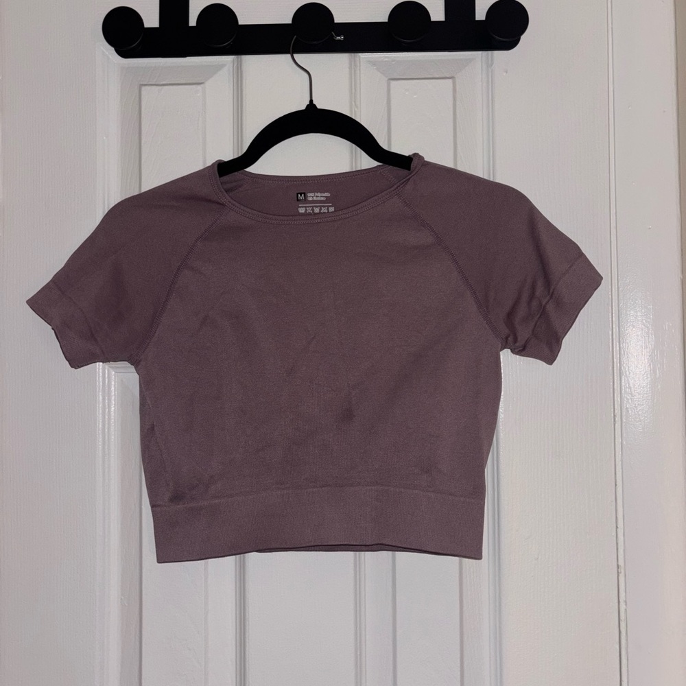 Women's Purple Crop Top